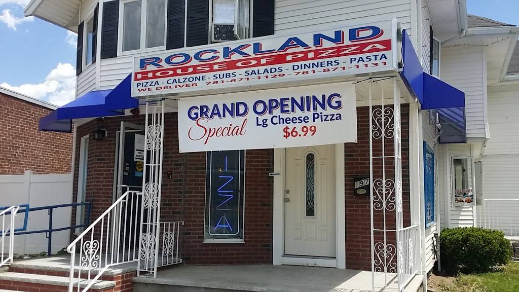 Rockland House of Pizza | restaurant | 197 Union St, Rockland, MA 02370, USA | 7818711131 OR +1 781-871-1131