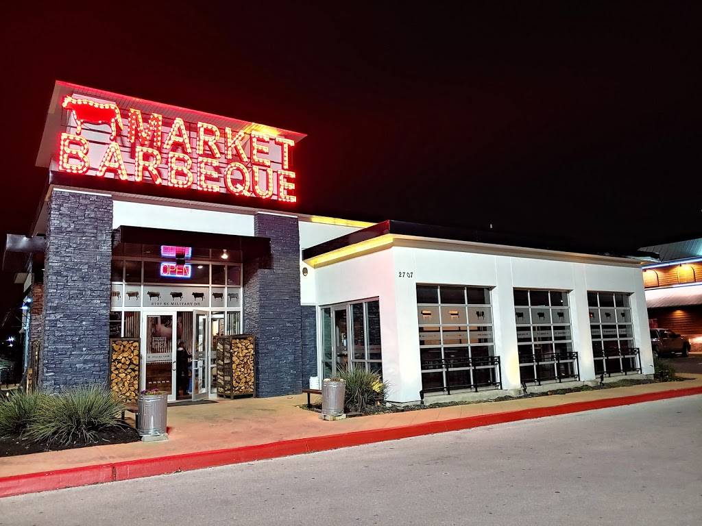 Market Barbeque | restaurant | 2707 SE Military Dr, San Antonio, TX 78223, USA | 2105649054 OR +1 210-564-9054