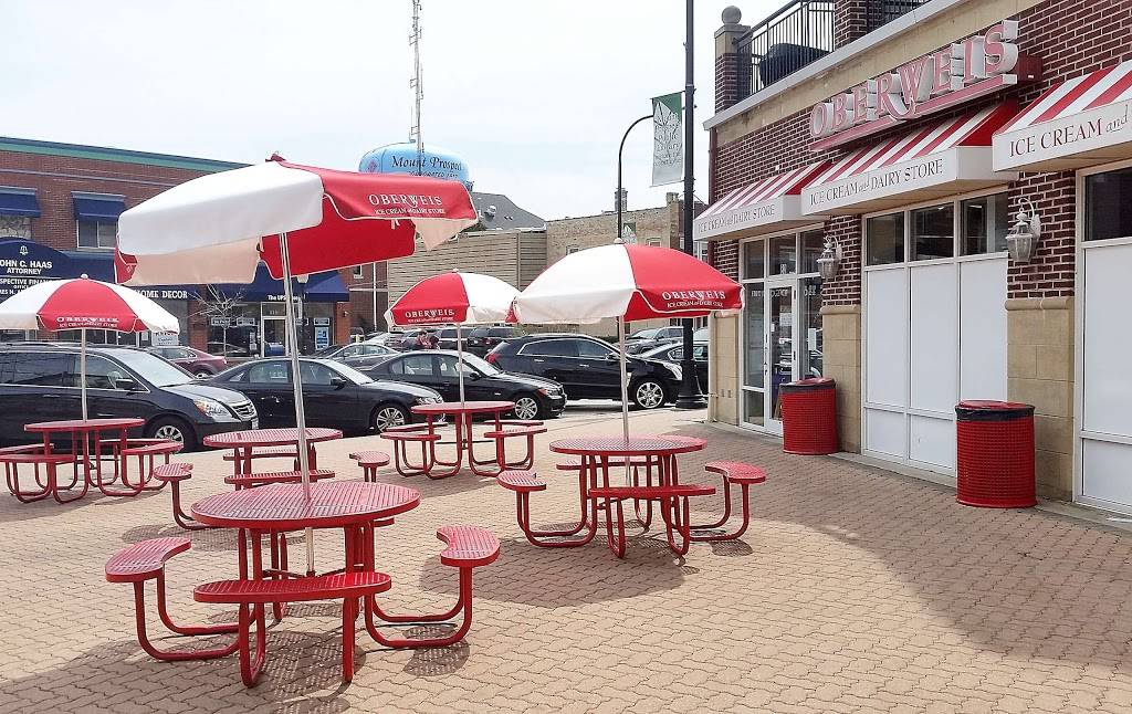 Oberweis Ice Cream and Dairy Store | restaurant | 80 E Northwest Hwy, Mt Prospect, IL 60056, USA | 8475776100 OR +1 847-577-6100