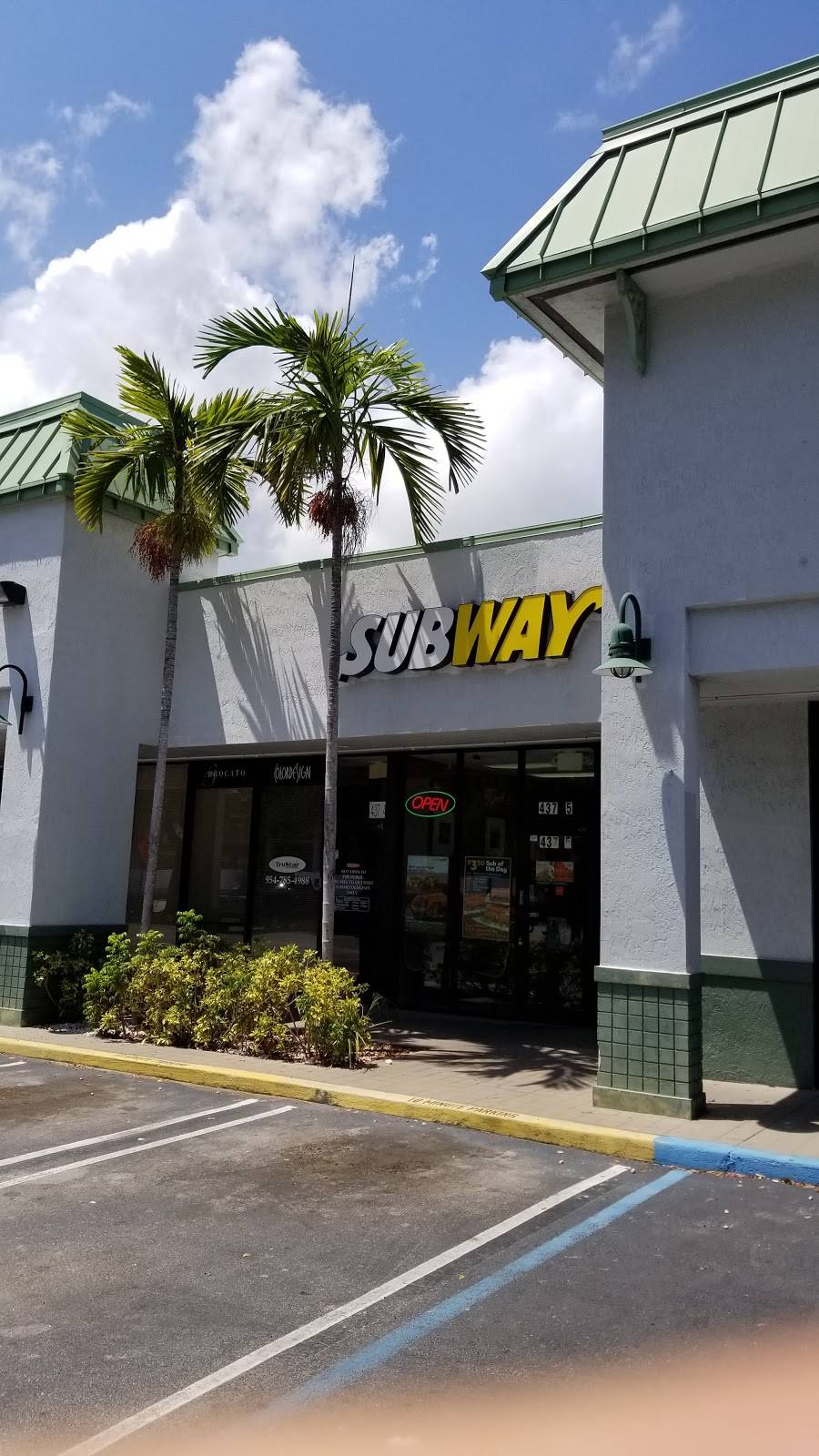 Subway Restaurants | restaurant | 437 East Atlantic Blvd, Waverly Plaza #5, Pompano Beach, FL 33060, USA | 9549435333 OR +1 954-943-5333