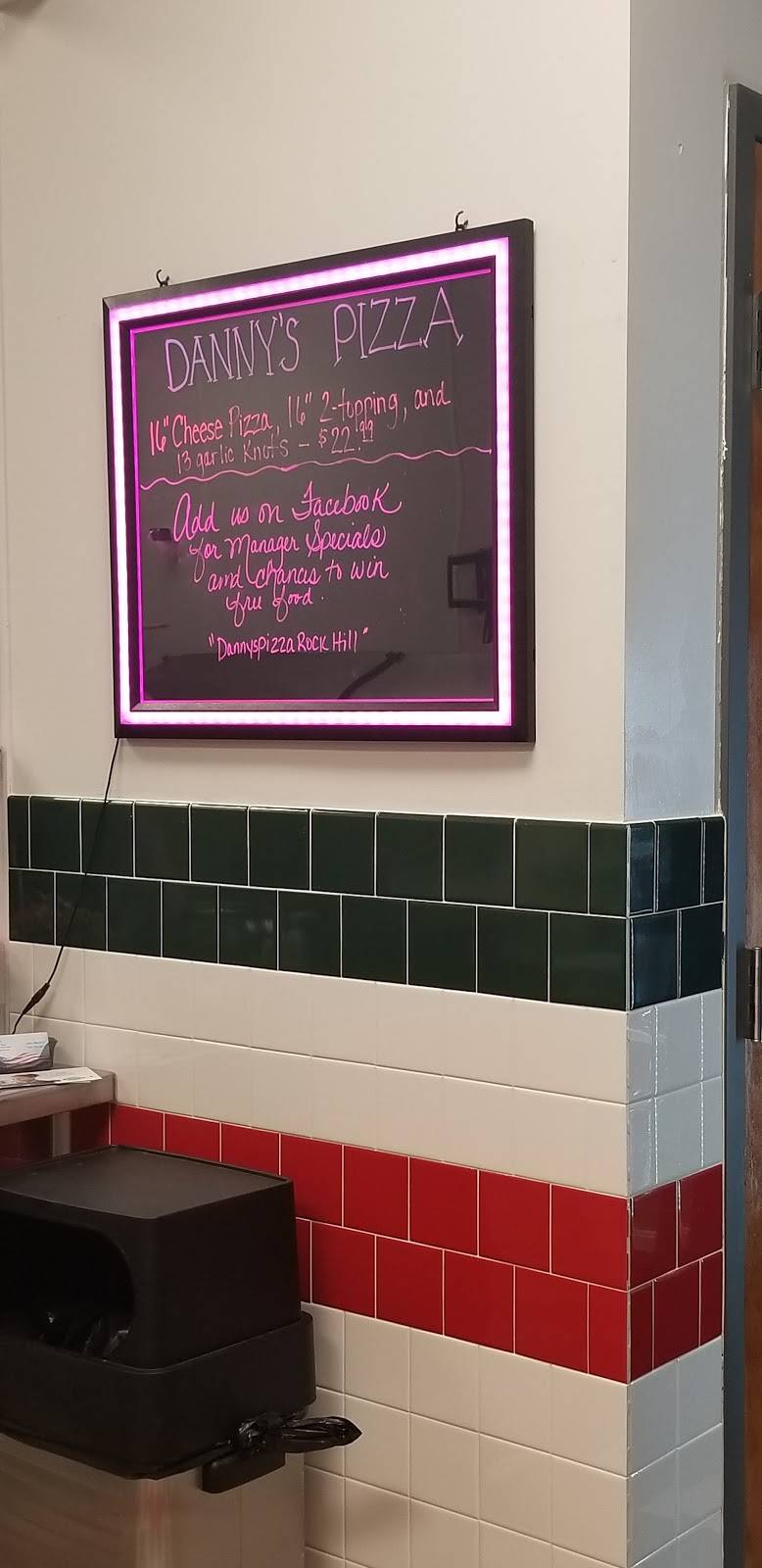 Danny’s Pizza | restaurant | 1912 Mt Gallant Rd # 106, Rock Hill, SC 29732, USA | 8033291444 OR +1 803-329-1444