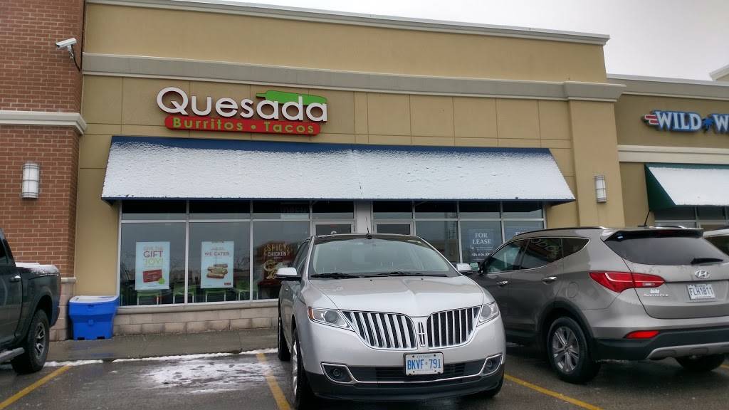 Quesada Burritos & Tacos | restaurant | 17205 Leslie St #6, Newmarket, ON L3Y 8Y8, Canada | 9058360888 OR +1 905-836-0888