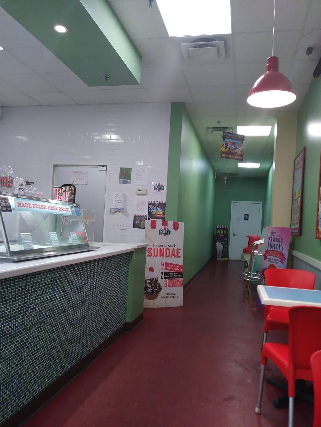 Ritas Italian Ice & Frozen Custard | restaurant | 1355 US Highway 1, Mall Center, Suite #9, Vero Beach, FL 32960, USA | 7727700100 OR +1 772-770-0100