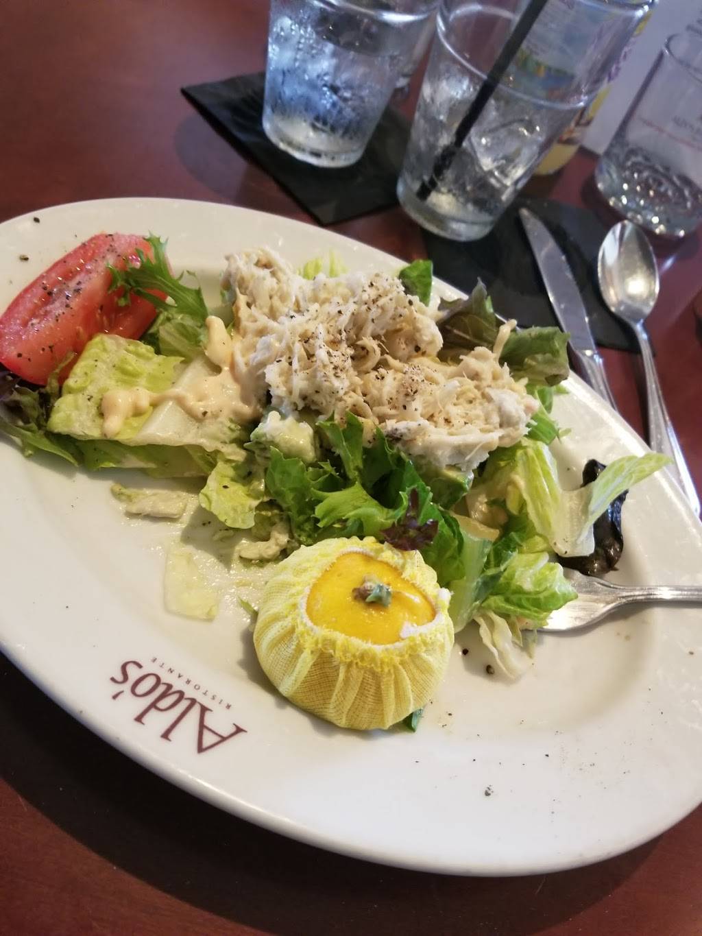 Aldos Ristorante | restaurant | 1860 Laskin Rd, Virginia Beach, VA 23454, USA | 7574911111 OR +1 757-491-1111