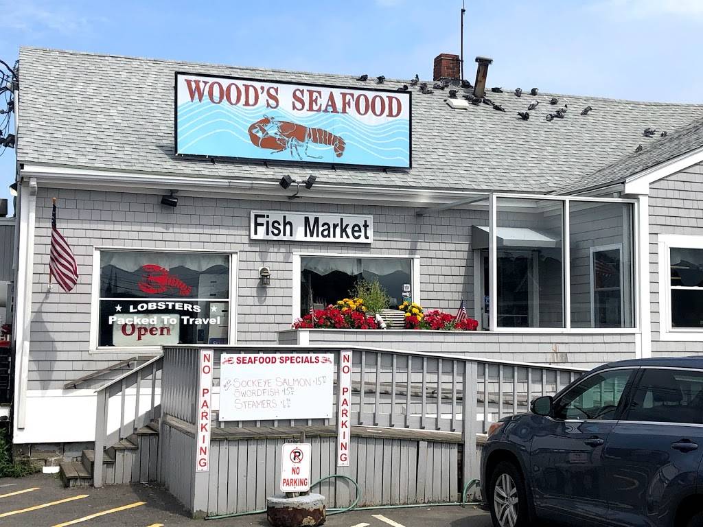 Woods Seafood | restaurant | 15 Town Wharf, Plymouth, MA 02360, USA | 5087460261 OR +1 508-746-0261