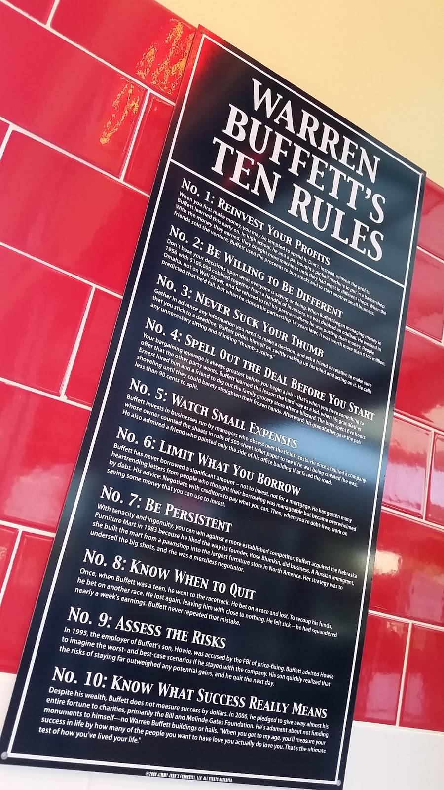 Jimmy Johns | meal delivery | 6624 Irvine Center Dr, Irvine, CA 92618, USA | 9494500665 OR +1 949-450-0665