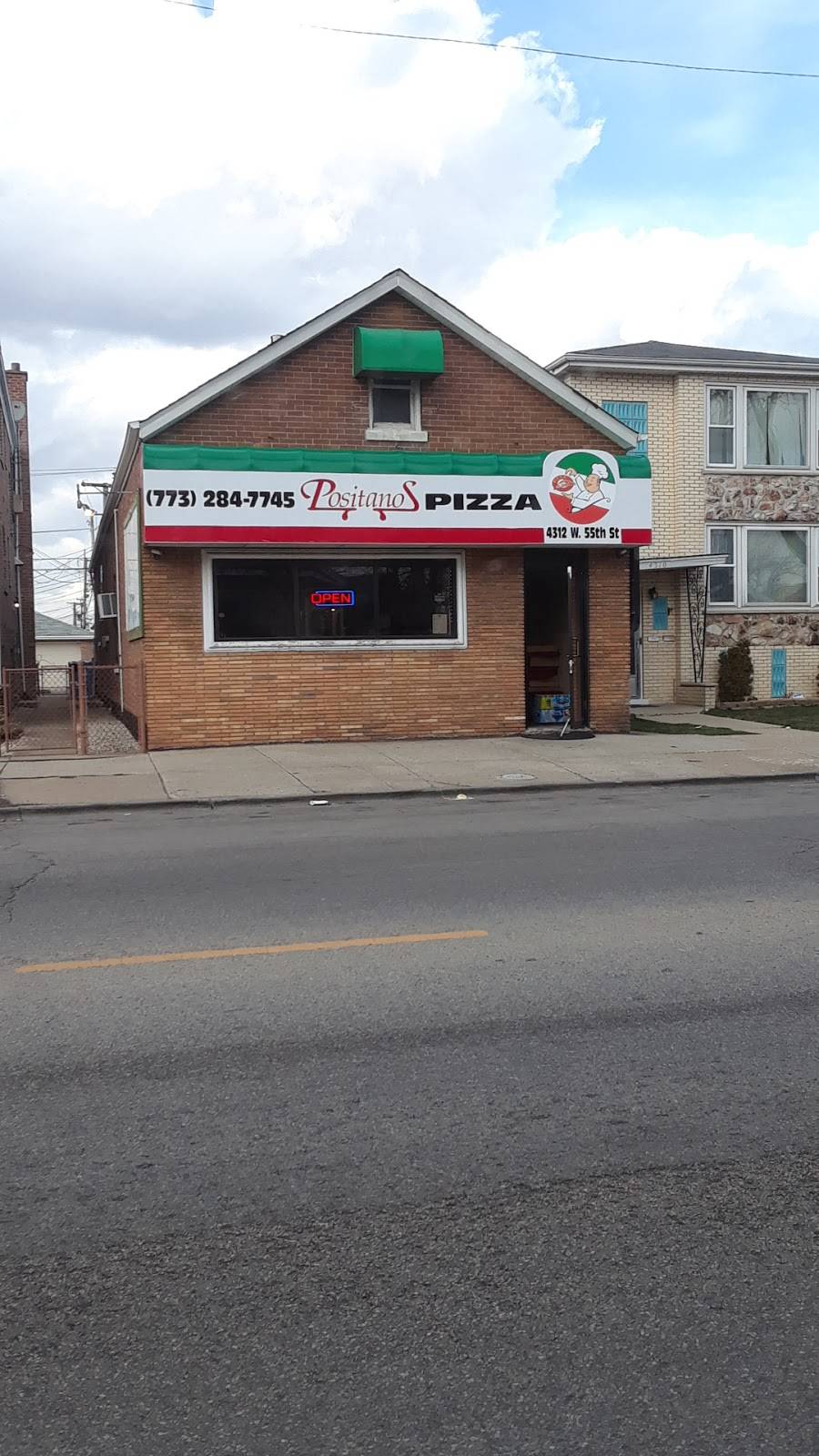 Positanos Pizza | restaurant | 4628, 4312 W 55th St, Chicago, IL 60632, USA | 7732847745 OR +1 773-284-7745