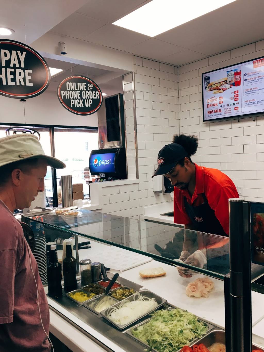 Jersey Mikes Subs | restaurant | 11909 W Olympic Blvd, Los Angeles, CA 90064, USA | 3102313293 OR +1 310-231-3293