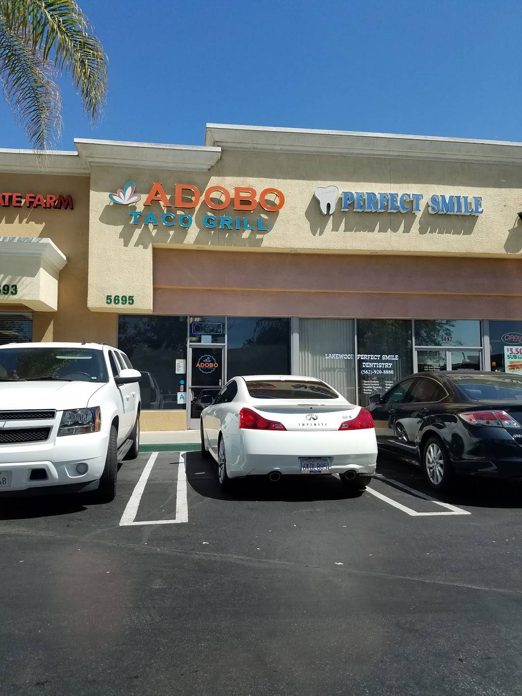 Adobo Taco Grill | restaurant | 5695 Woodruff Ave, Lakewood, CA 90713, USA | 5628660608 OR +1 562-866-0608