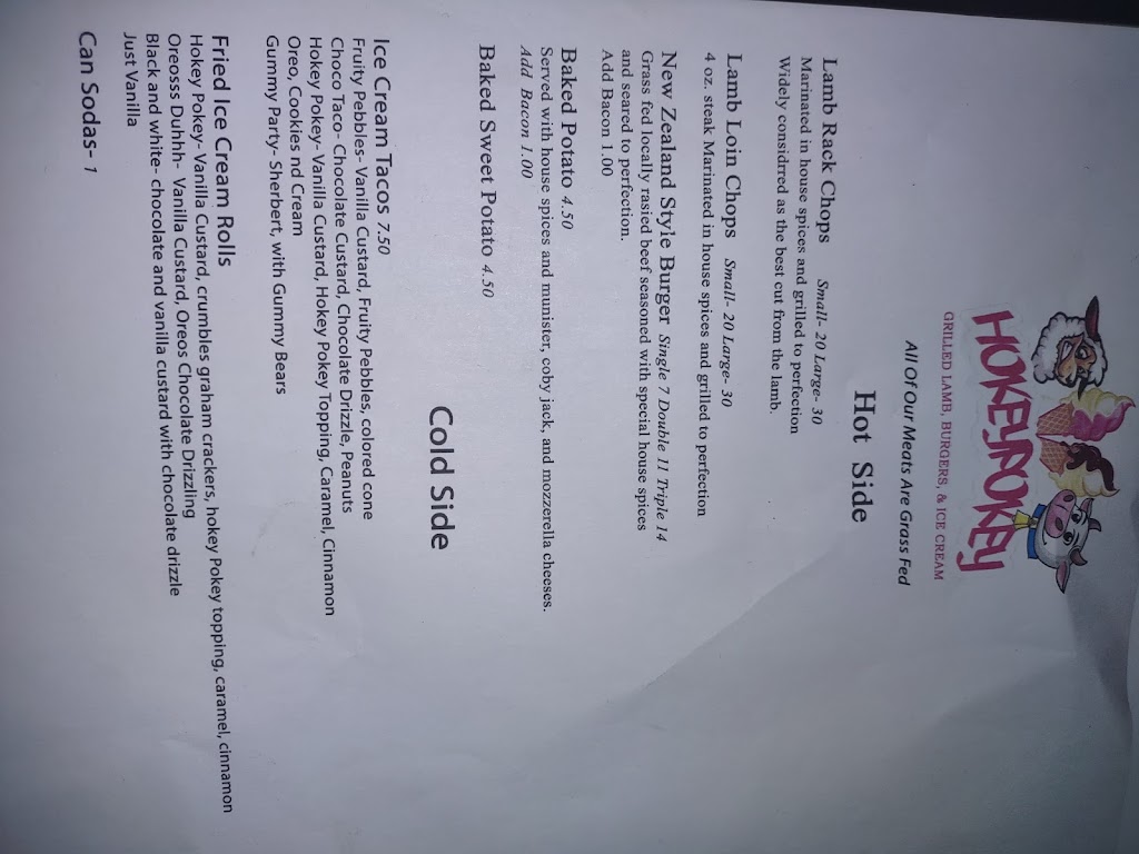 Hokey Pokey Lamb Burgers And Ice Cream | restaurant | 3210 Ely Pl SE, Washington, DC 20019, USA | 2028478629 OR +1 202-847-8629