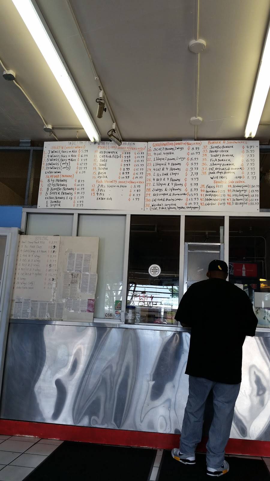 1 Seafood & Chicken Restaurant | restaurant | 4014 MacArthur Blvd, Oakland, CA 94619, USA | 5104821255 OR +1 510-482-1255