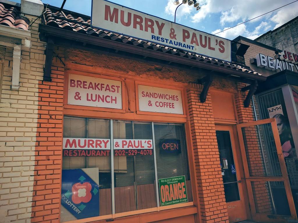 Murry & Pauls Restaurant | restaurant | 3513 12th St NE, Washington, DC 20017, USA | 2025294078 OR +1 202-529-4078