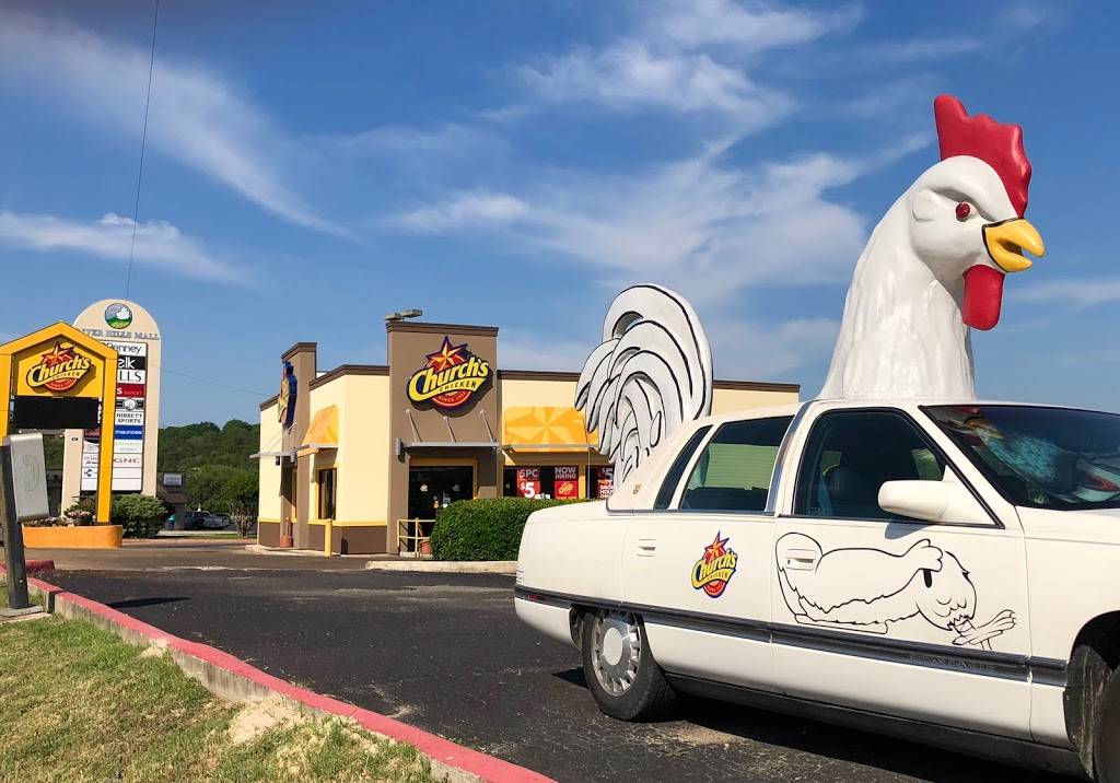 Churchs Chicken | restaurant | 206 Sidney Baker St S, Kerrville, TX 78028, USA | 8302573333 OR +1 830-257-3333