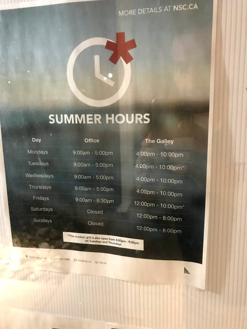 NSC Galley | restaurant | 3259 Carling Ave, Nepean, ON K2H 1A6, Canada | 6138296462 OR +1 613-829-6462