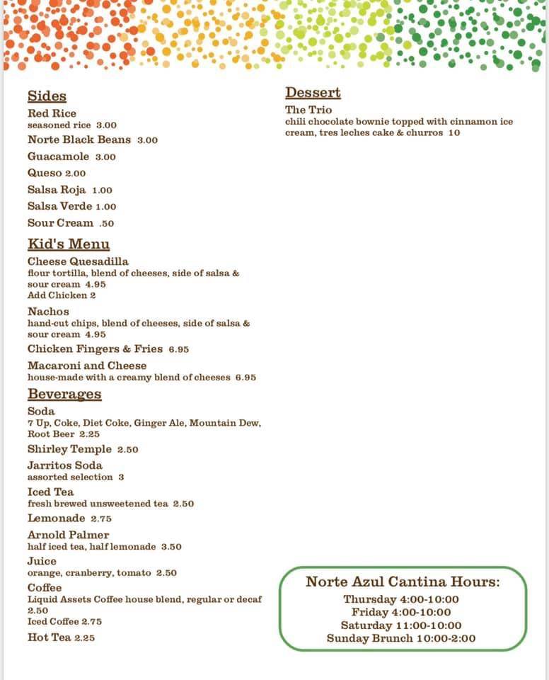 Norte Azul Cantina | restaurant | 15952 NY-22, Stephentown, NY 12168, USA | 5187330011 OR +1 518-733-0011