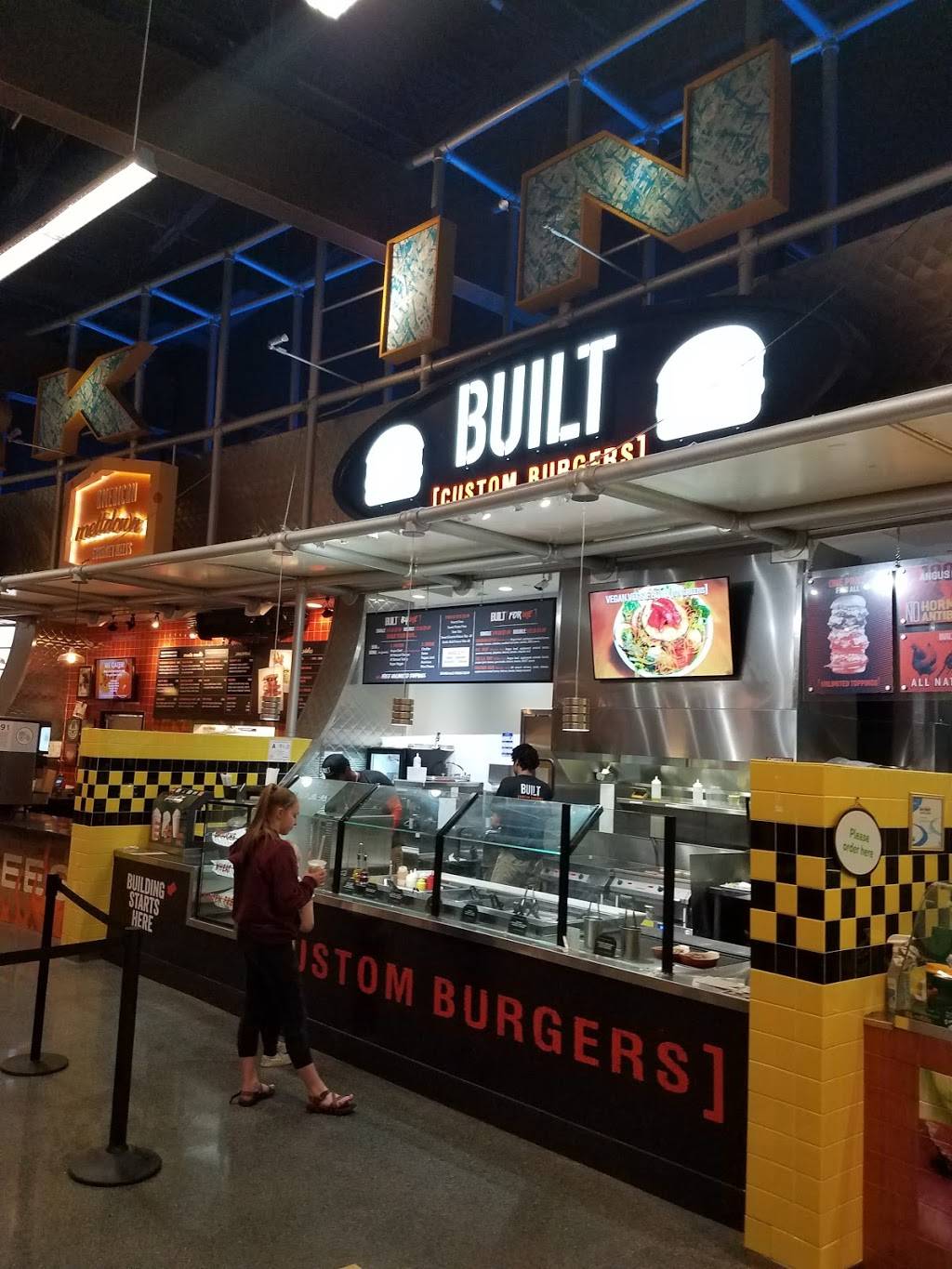 Built Custom Burgers | restaurant | 6910 Fayetteville Rd, Spc No 2300, The Streets at Southpoint, Durham, NC 27713, USA | 9842191644 OR +1 984-219-1644