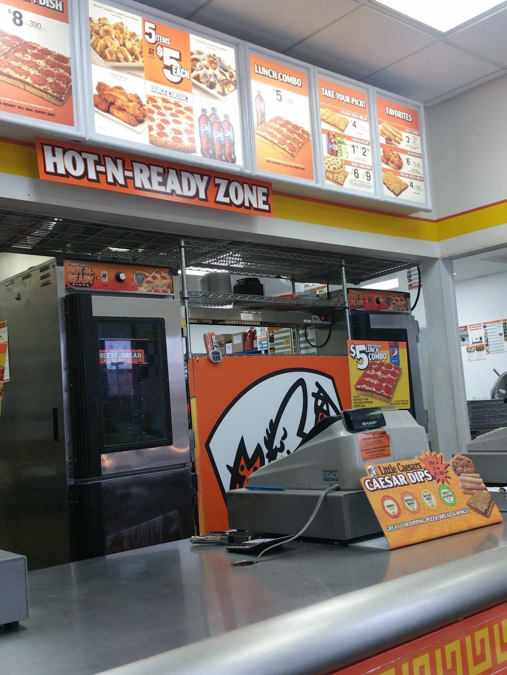 Little Caesars Pizza | meal takeaway | 401 McCray St, Hollister, CA 95023, USA | 8316341777 OR +1 831-634-1777