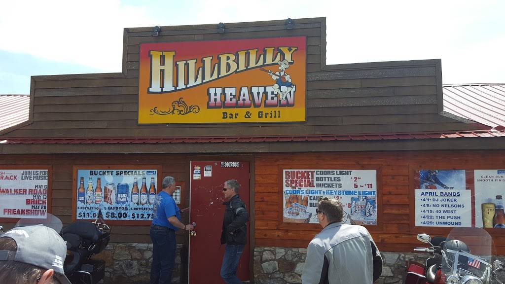 Hillbilly Heaven Bar & Grill | restaurant | 3280 Martinsburg Rd, Berkeley Springs, WV 25411, USA | 3042580004 OR +1 304-258-0004