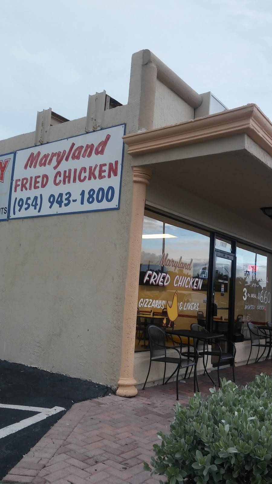 Maryland Fried Chicken | restaurant | 1821 NE 36th St, Pompano Beach, FL 33064, USA | 9549431800 OR +1 954-943-1800