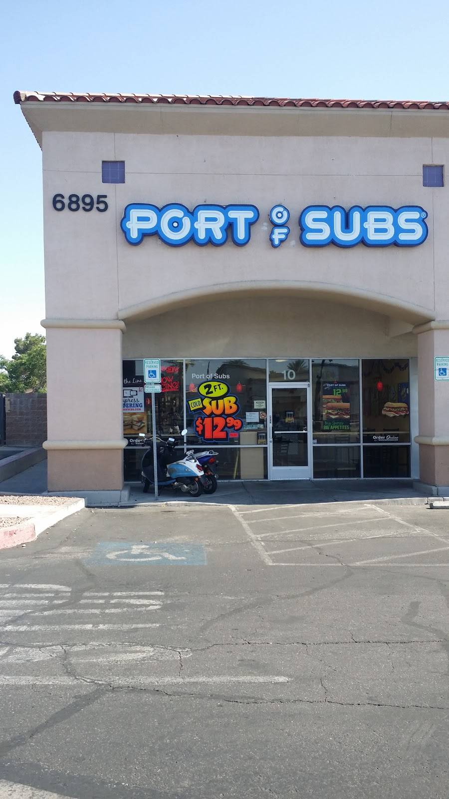 Port of Subs | meal takeaway | 6895 E Lake Mead Blvd #10, Las Vegas, NV 89156, USA | 7024375900 OR +1 702-437-5900