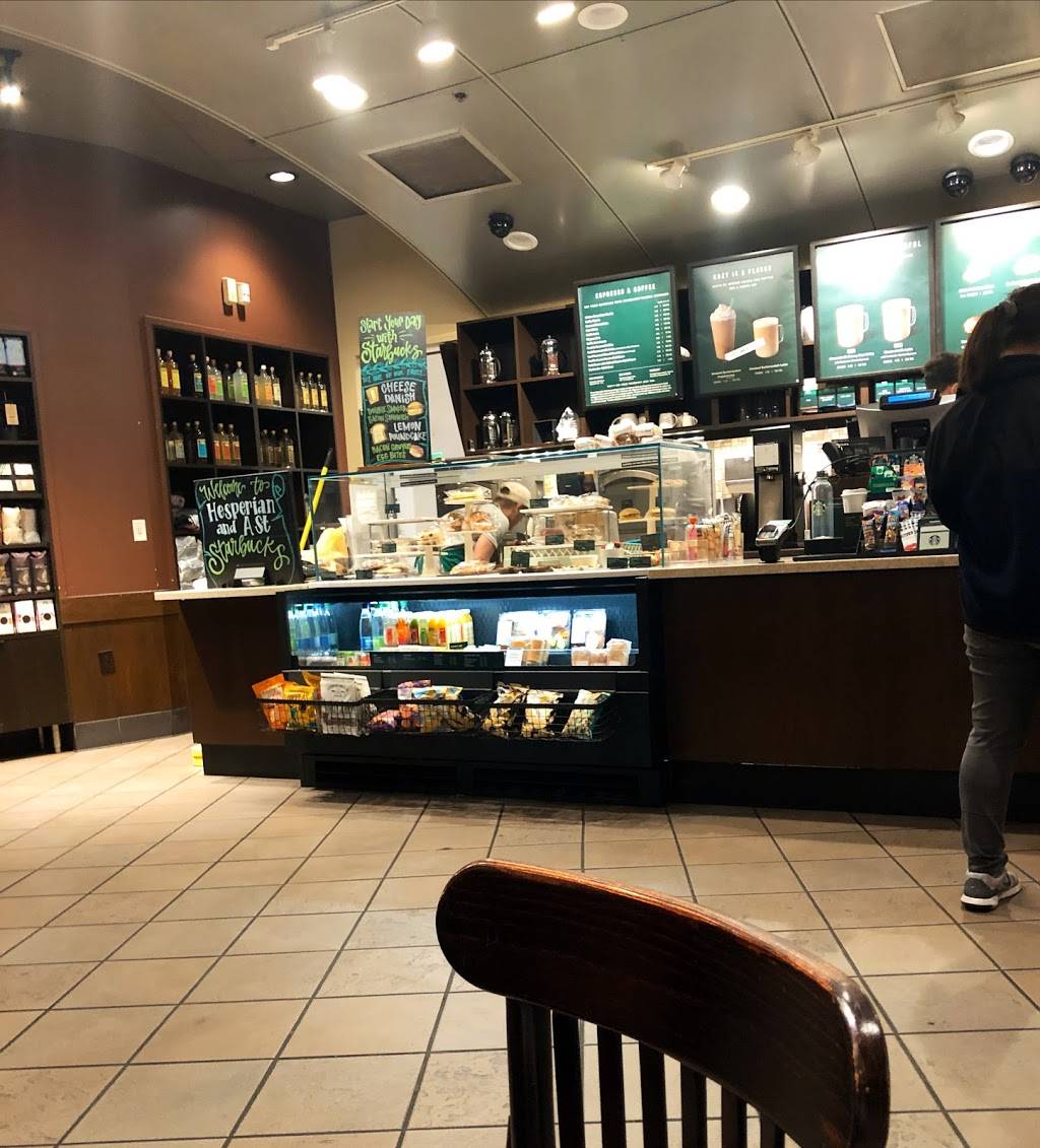 Starbucks | cafe | 20523 Hesperian Blvd, Hayward, CA 94541, USA | 5102640592 OR +1 510-264-0592