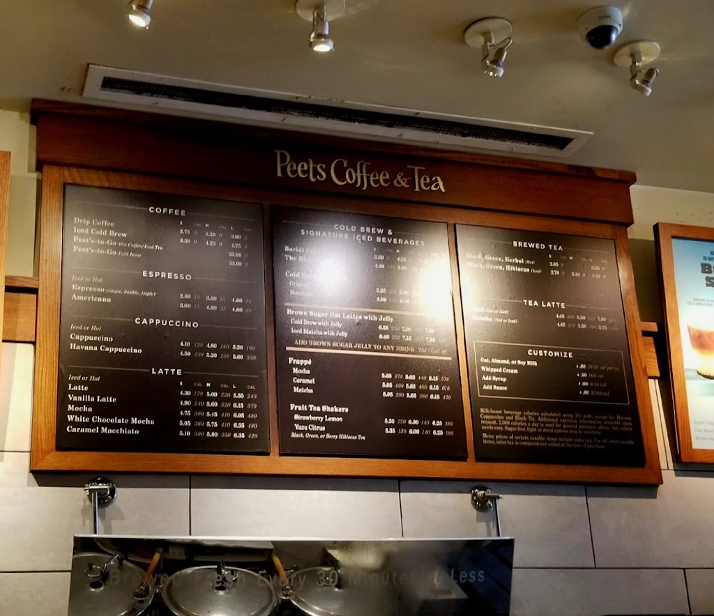 Peets Coffee | cafe | 2066 Antioch Ct, Oakland, CA 94611, USA | 5103396075 OR +1 510-339-6075
