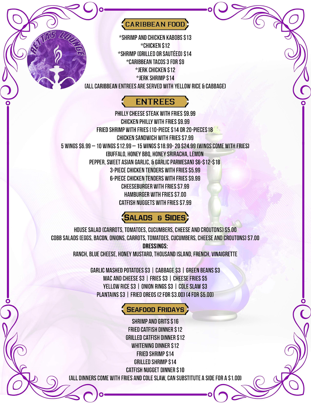 Retta’s Hookah Lounge | night club | 2750 S 7th St, Louisville, KY 40215, USA | 5026321021 OR +1 502-632-1021