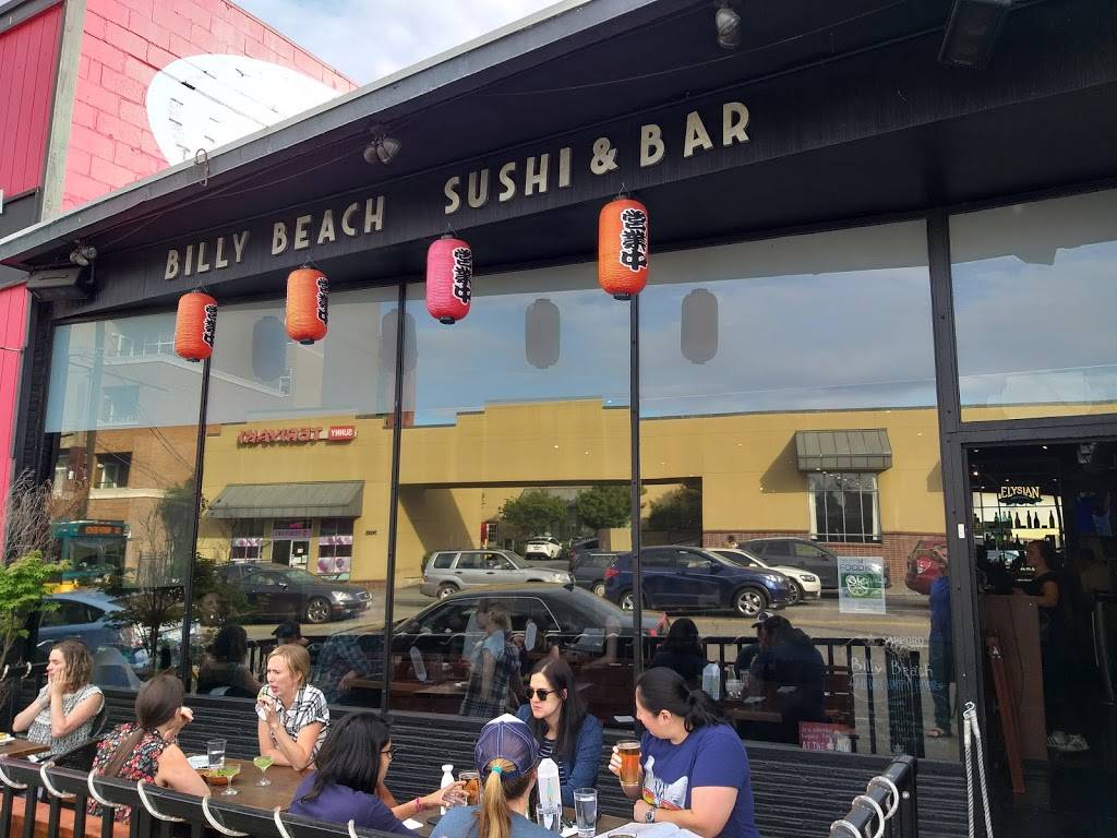 Billy Beach Sushi & Bar | restaurant | 5463 Leary Ave NW, Seattle, WA 98107, USA | 2062574616 OR +1 206-257-4616