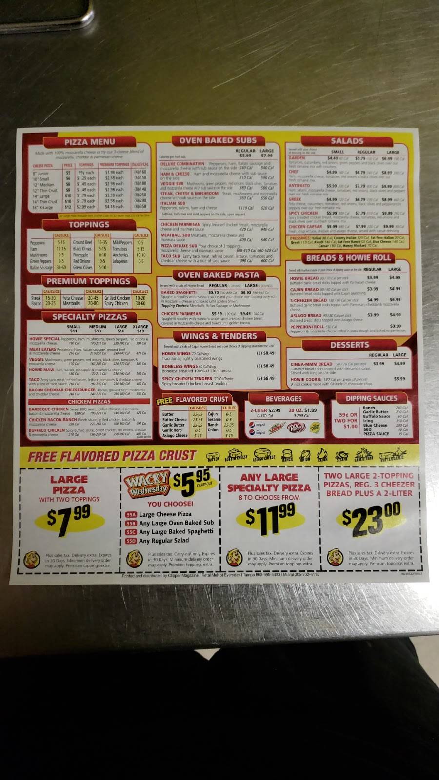 Hungry Howies Pizza | meal delivery | 7620 Gunn Hwy #130, Tampa, FL 33625, USA | 8139206311 OR +1 813-920-6311