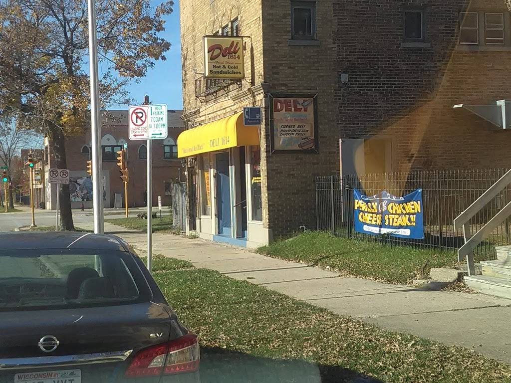 Deli 1614 | meal takeaway | 1614 W Walnut St, Milwaukee, WI 53205, USA | 4149332303 OR +1 414-933-2303