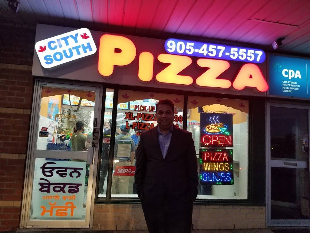 City South Pizza | restaurant | 7700 Hurontario St, Brampton, ON L6Y 4M3, Canada | 9054575557 OR +1 905-457-5557