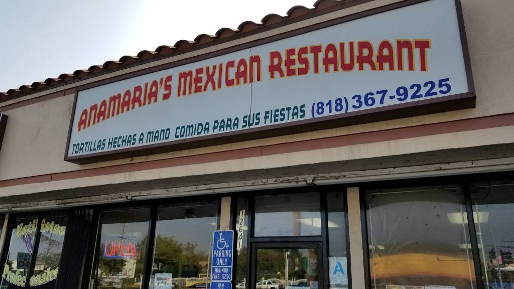 Anamarias Mexican Restaurant | restaurant | 12641 San Fernando Rd, Sylmar, CA 91342, USA | 8183679225 OR +1 818-367-9225