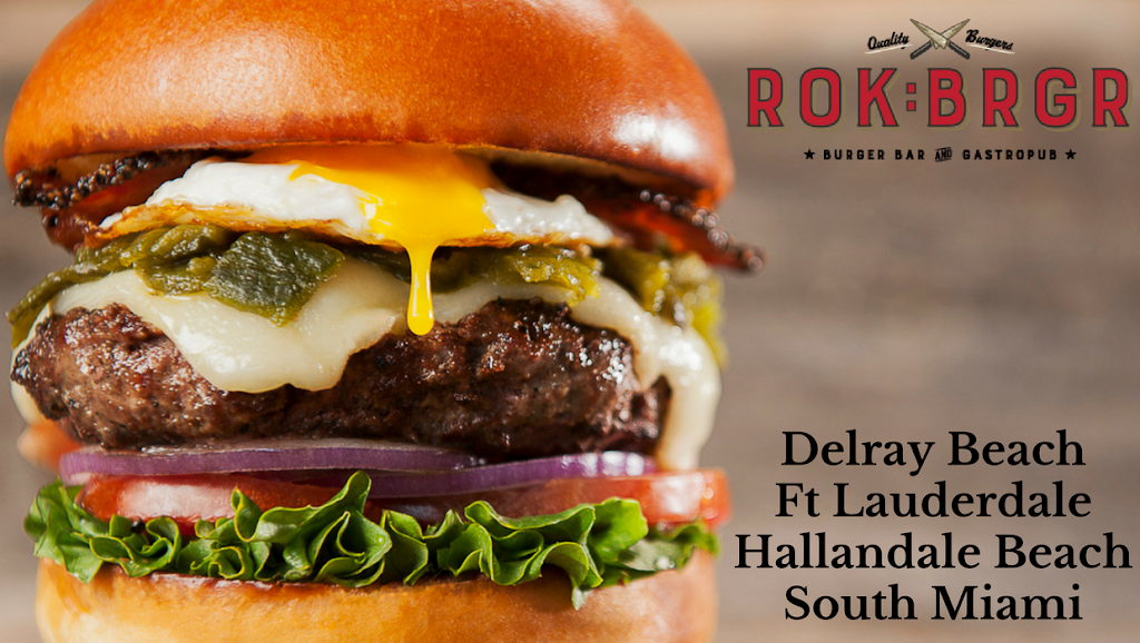 ROK:BRGR American Kitchen and Cocktails | restaurant | 5800 SW 73rd St, South Miami, FL 33143, USA | 3056636099 OR +1 305-663-6099