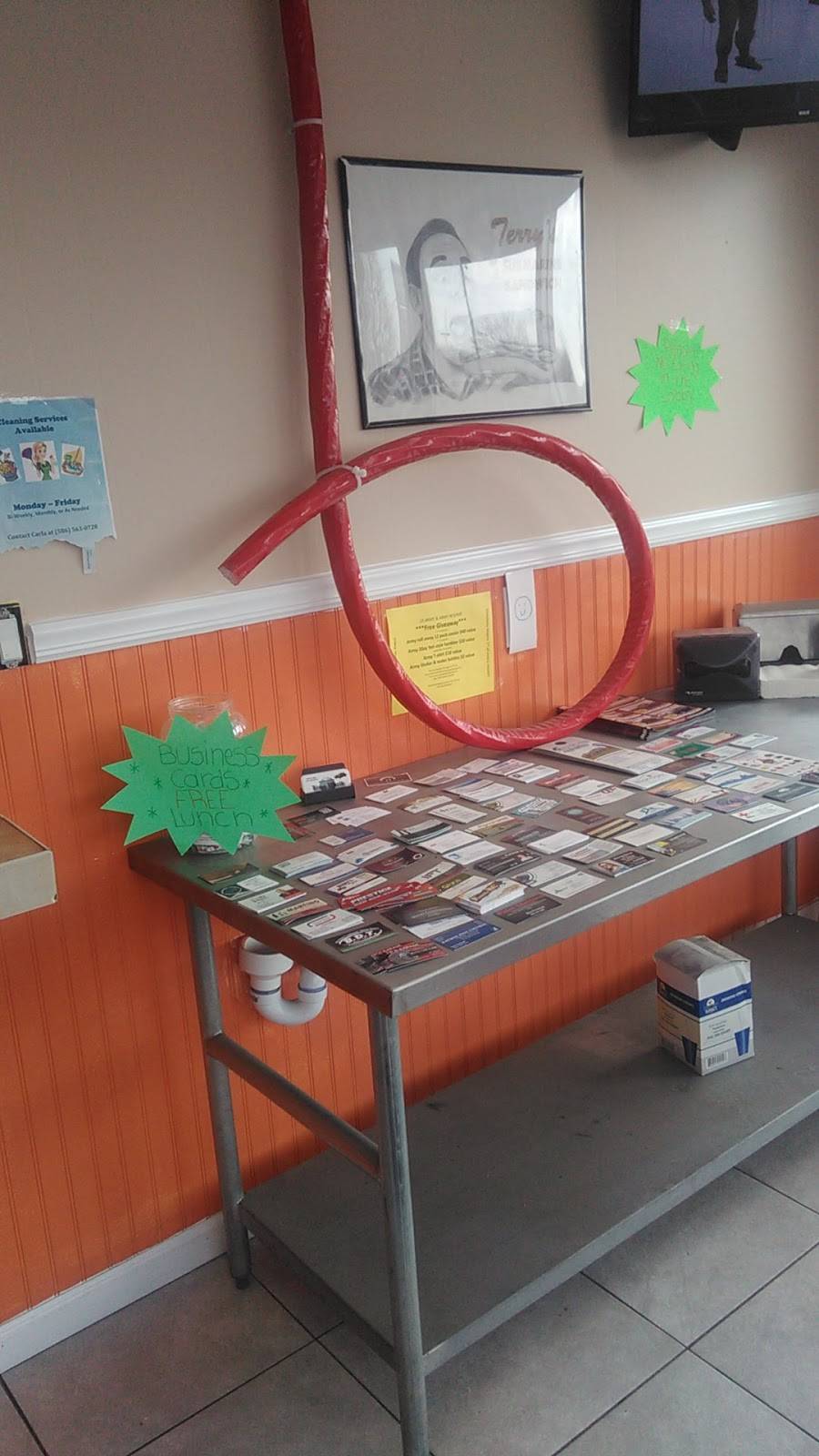 Terrys Sub Shop | meal takeaway | 21660 15 Mile Rd, Clinton Twp, MI 48035, USA | 5867914100 OR +1 586-791-4100