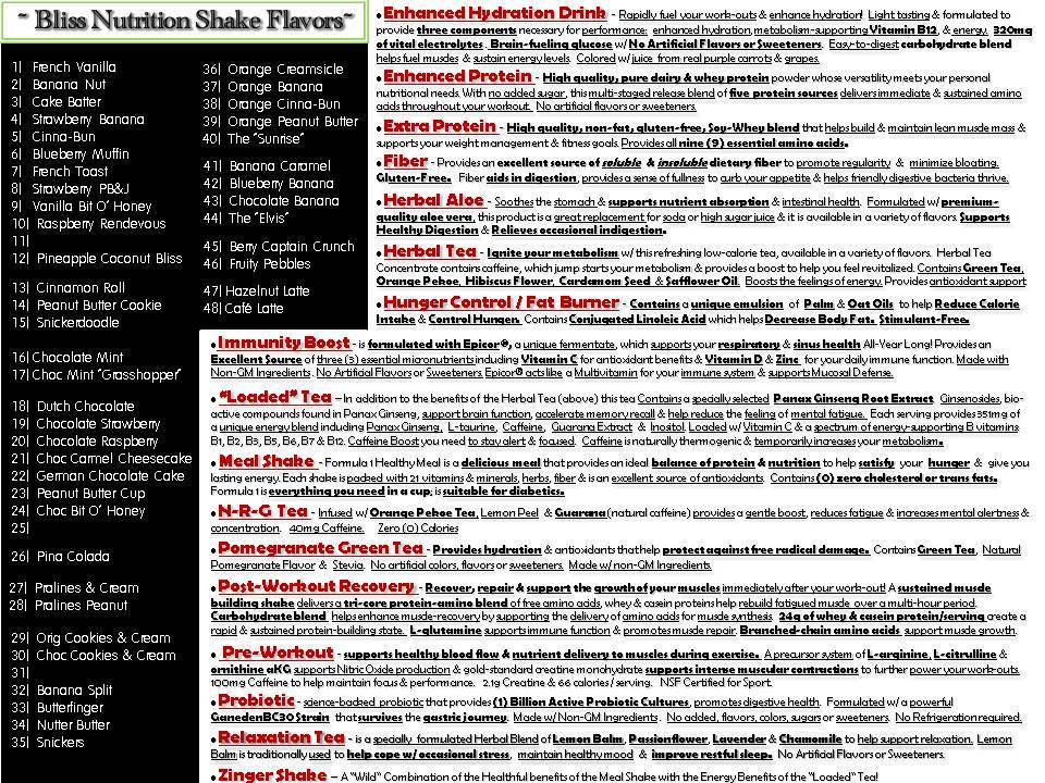 Bliss Nutrition | restaurant | 100 N Sunset Dr, Piqua, OH 45356, USA | 9376062121 OR +1 937-606-2121