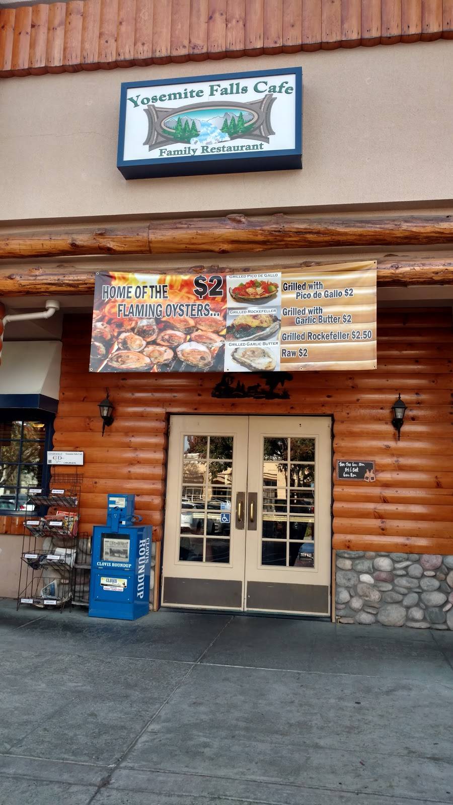 Yosemite Falls Cafe | cafe | 1455 Shaw Ave, Clovis, CA 93611, USA | 5593248456 OR +1 559-324-8456
