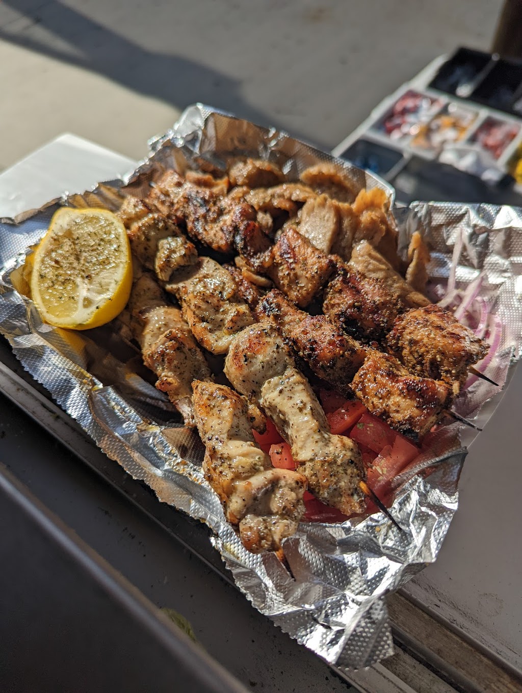 Thavma Greek Food | restaurant | Home Depot, 510 Orange Dr Electrical and Lighting, Vacaville, CA 95687, USA | 7077180199 OR +1 707-718-0199