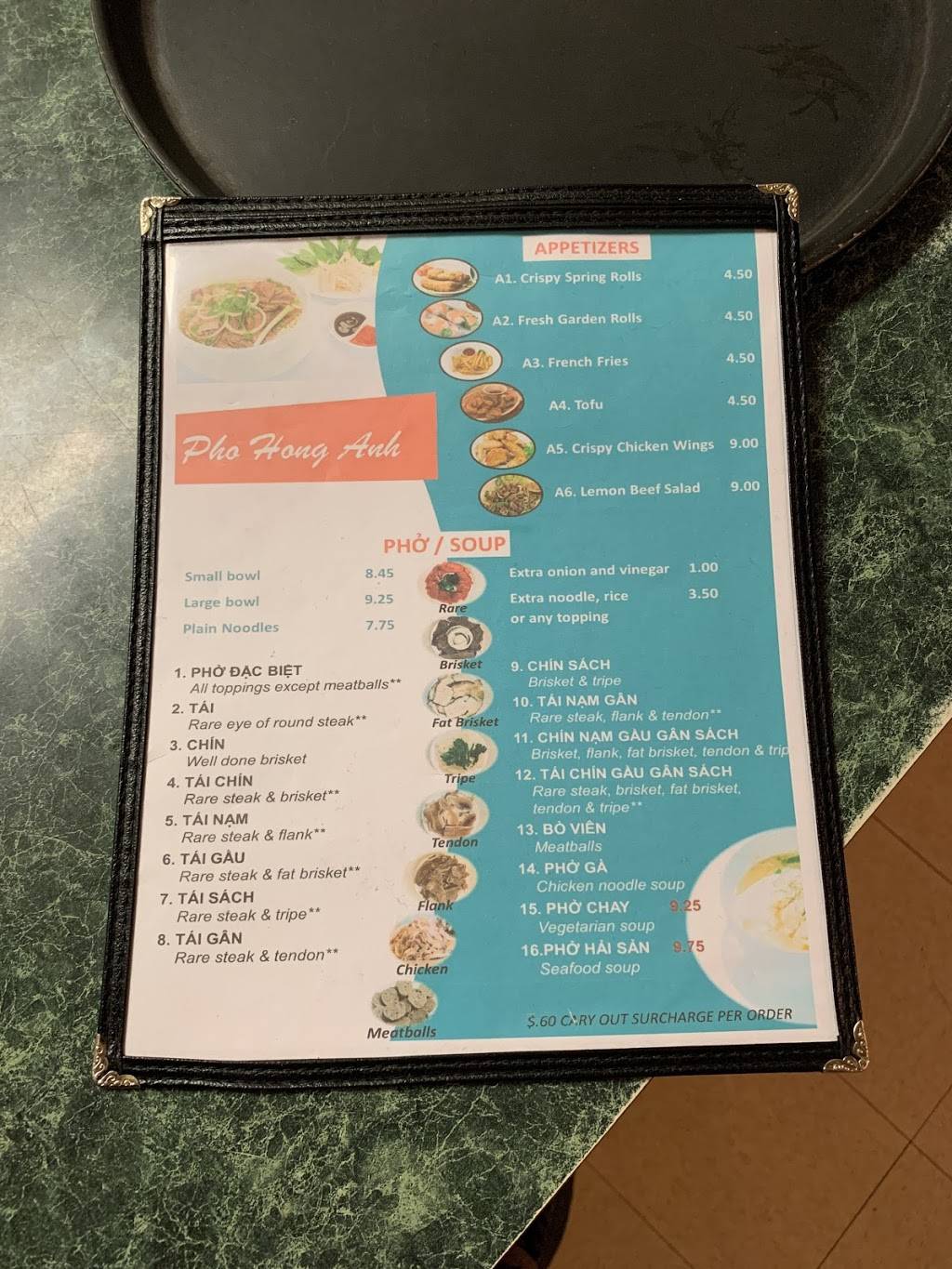 Pho Hong Anh Restaurant | restaurant | 6306 Springfield Plaza, Springfield, VA 22150, USA | 7035696060 OR +1 703-569-6060