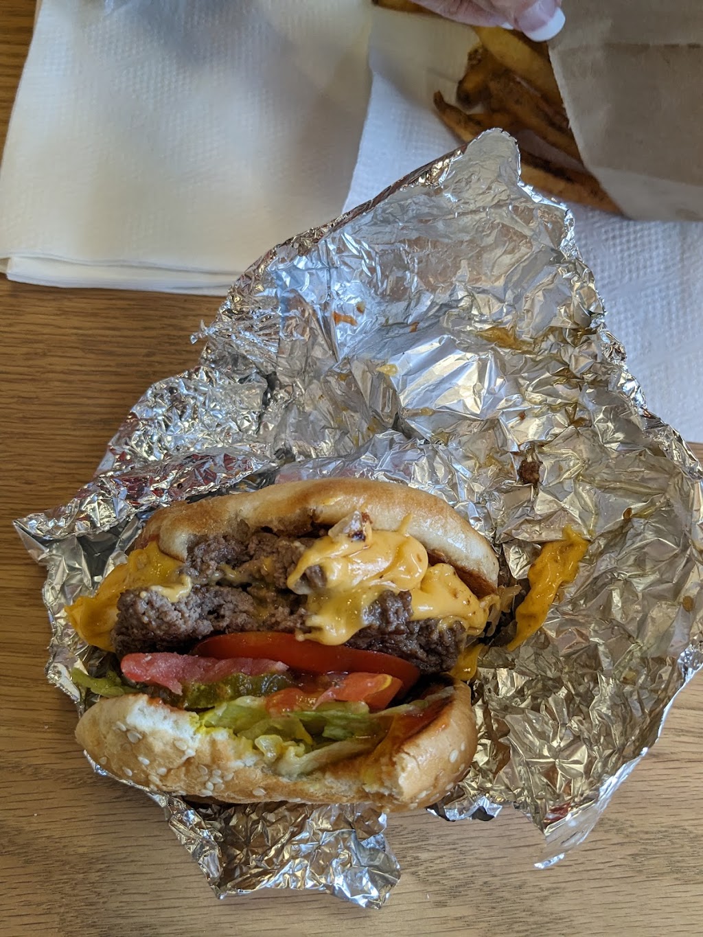 Five Guys | meal takeaway | 6685 Whitestown Pkwy, Zionsville, IN 46077, USA | 3173443007 OR +1 317-344-3007