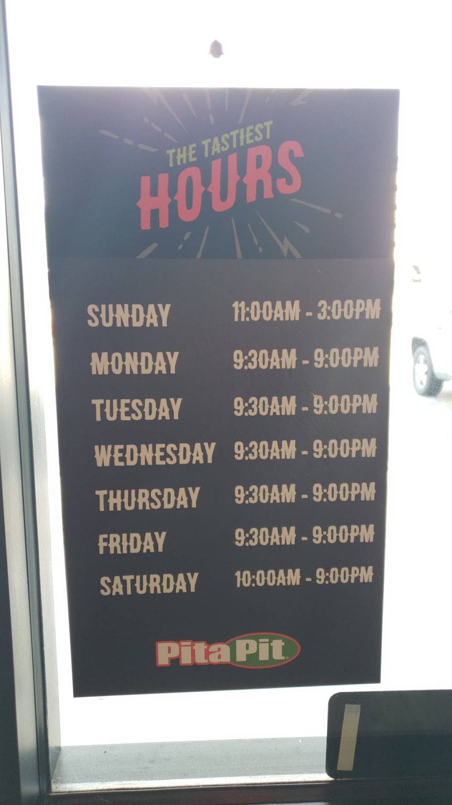 Pita Pit | restaurant | 12351 Kingsride Ln, Houston, TX 77024, USA | 3463528900 OR +1 346-352-8900