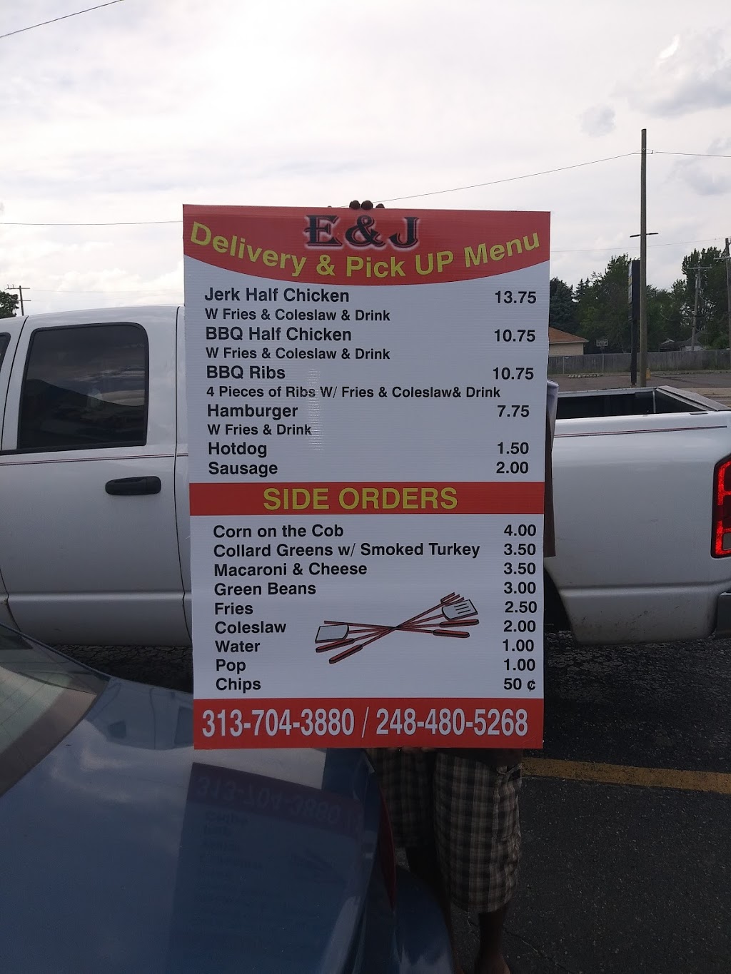 E&J OPEN PIT BBQ | restaurant | 8530 Esper St, Detroit, MI 48204, USA | 3137043880 OR +1 313-704-3880