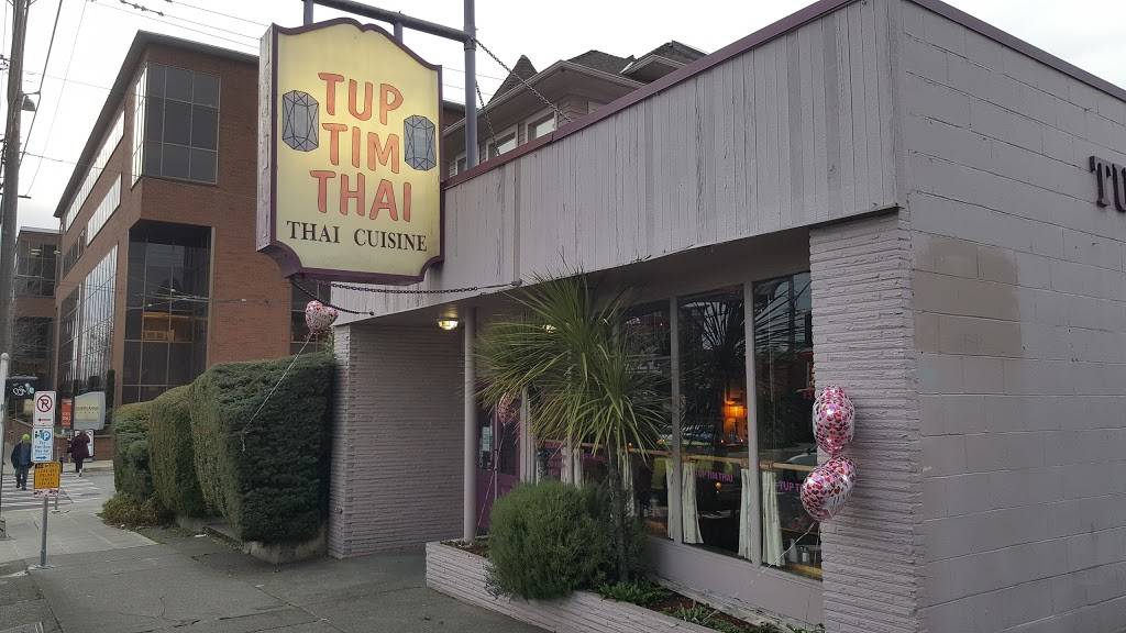 Tup Tim Thai | restaurant | 118 W Mercer St, Seattle, WA 98119, USA | 2062818833 OR +1 206-281-8833