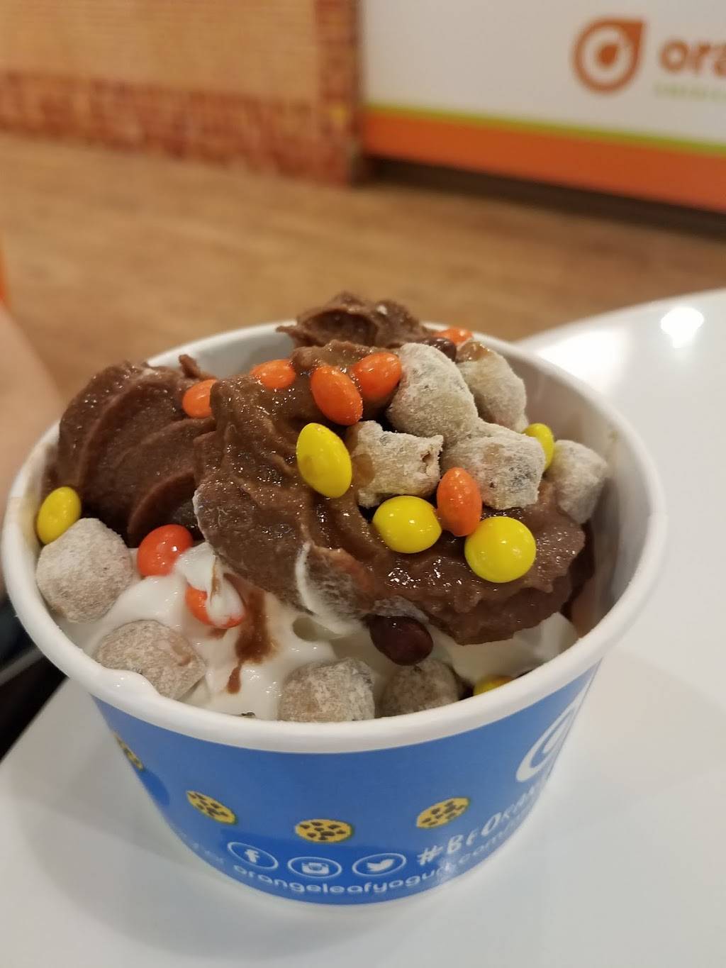 Orange Leaf | restaurant | 1190 W Sunset Dr Ste 110, Waukesha, WI 53189, USA | 2624082423 OR +1 262-408-2423