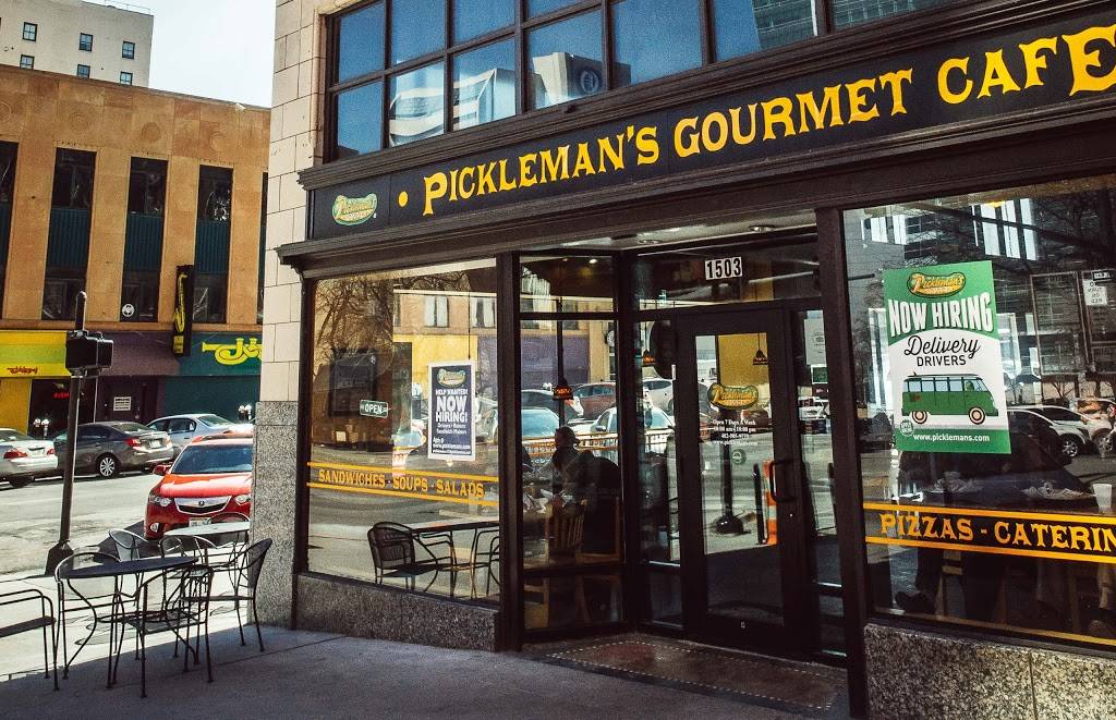 Picklemans Gourmet Cafe | meal delivery | 1503 Farnam St, Omaha, NE 68102, USA | 4025059775 OR +1 402-505-9775