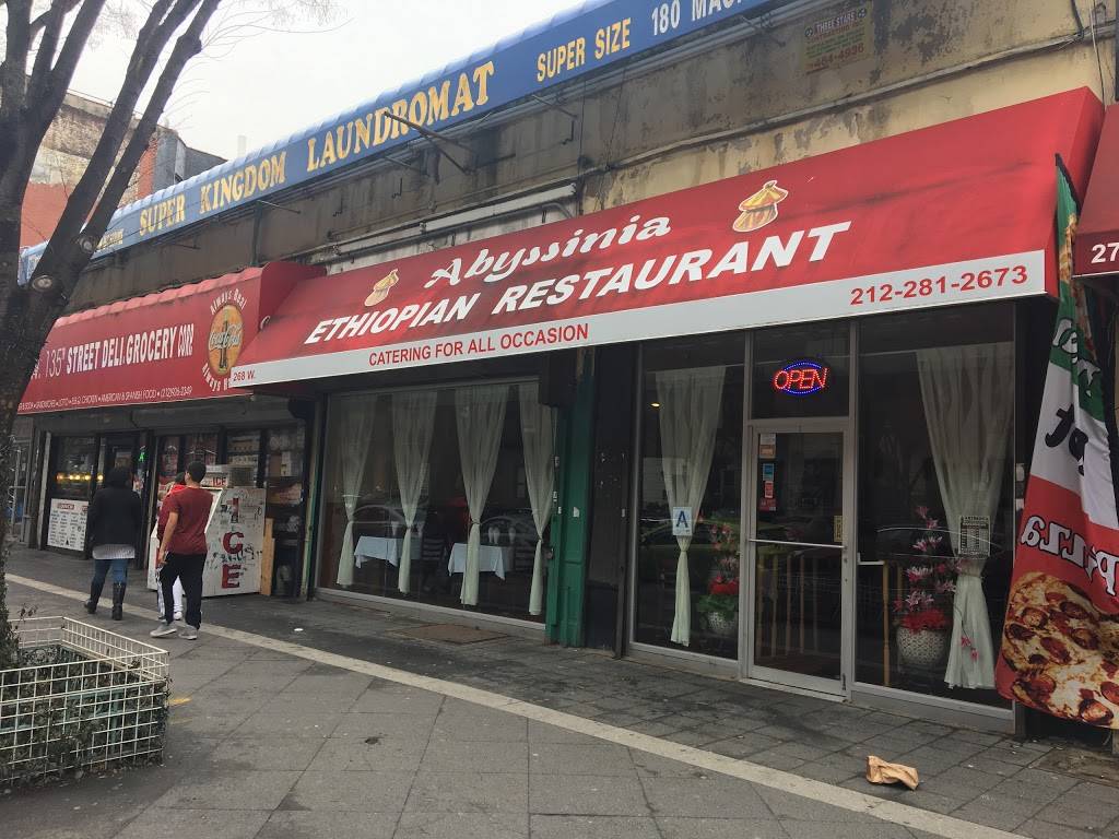 Abyssinia | restaurant | 268 W 135th St, New York, NY 10030, USA | 2122812673 OR +1 212-281-2673