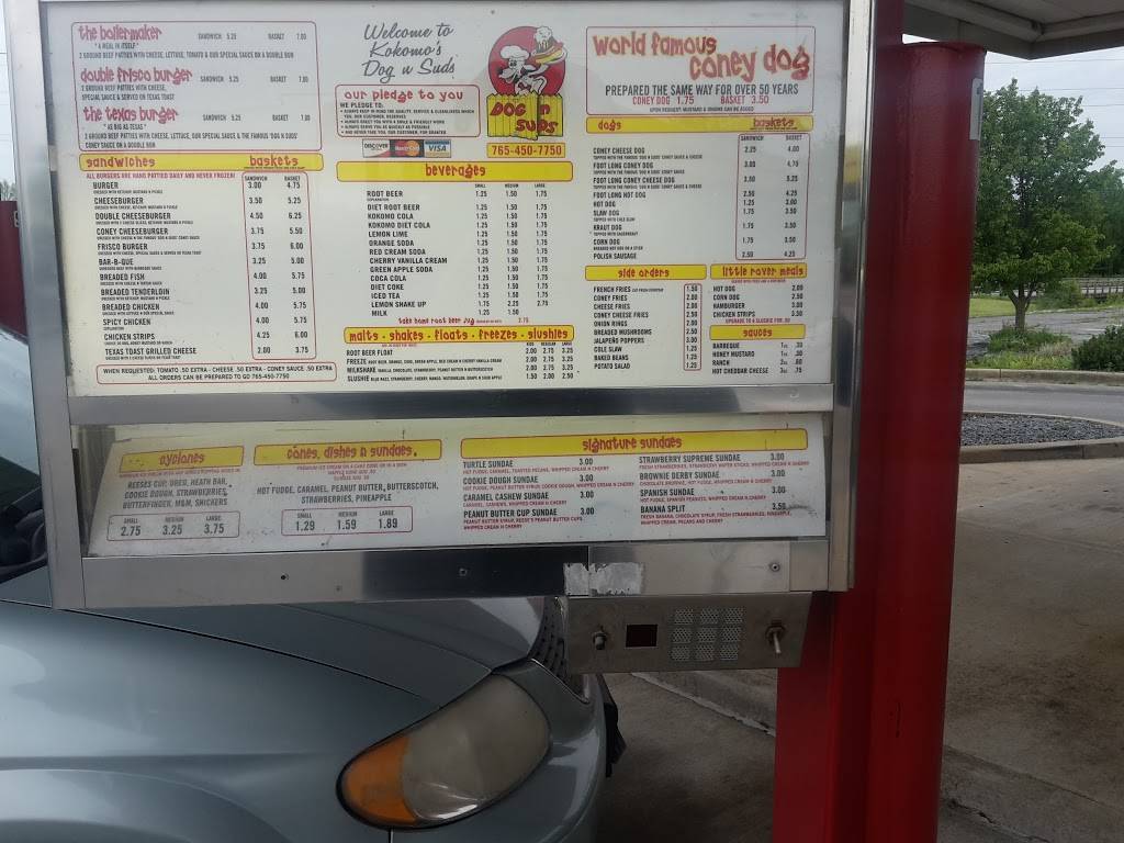 Dog N Suds | restaurant | 2905 S Reed Rd, Kokomo, IN 46902, USA | 7654507750 OR +1 765-450-7750