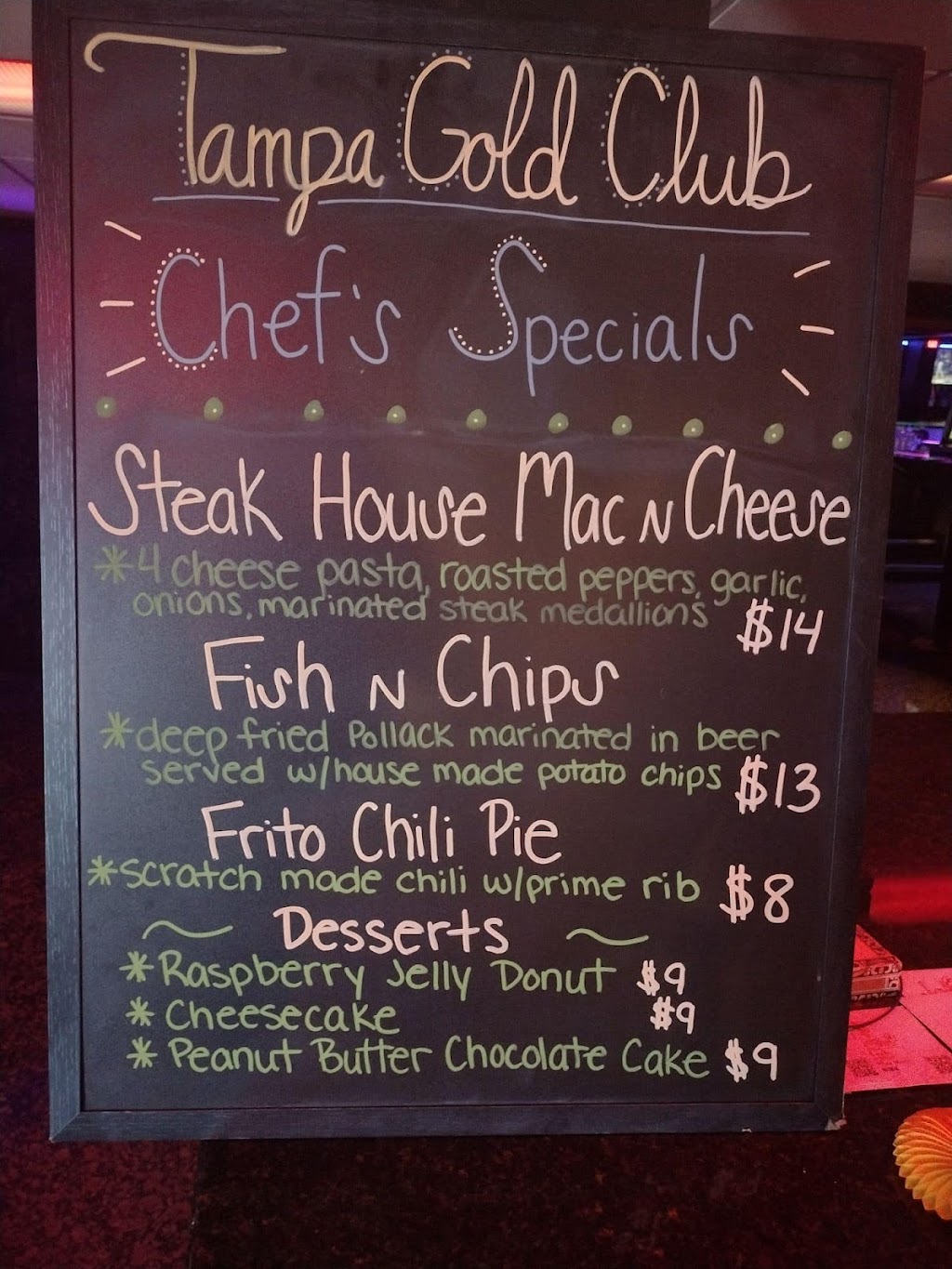 Tampa Gold Club Gentlemans Club & Steakhouse | night club | 6222 E Adamo Dr, Tampa, FL 33619, USA | 8134434492 OR +1 813-443-4492