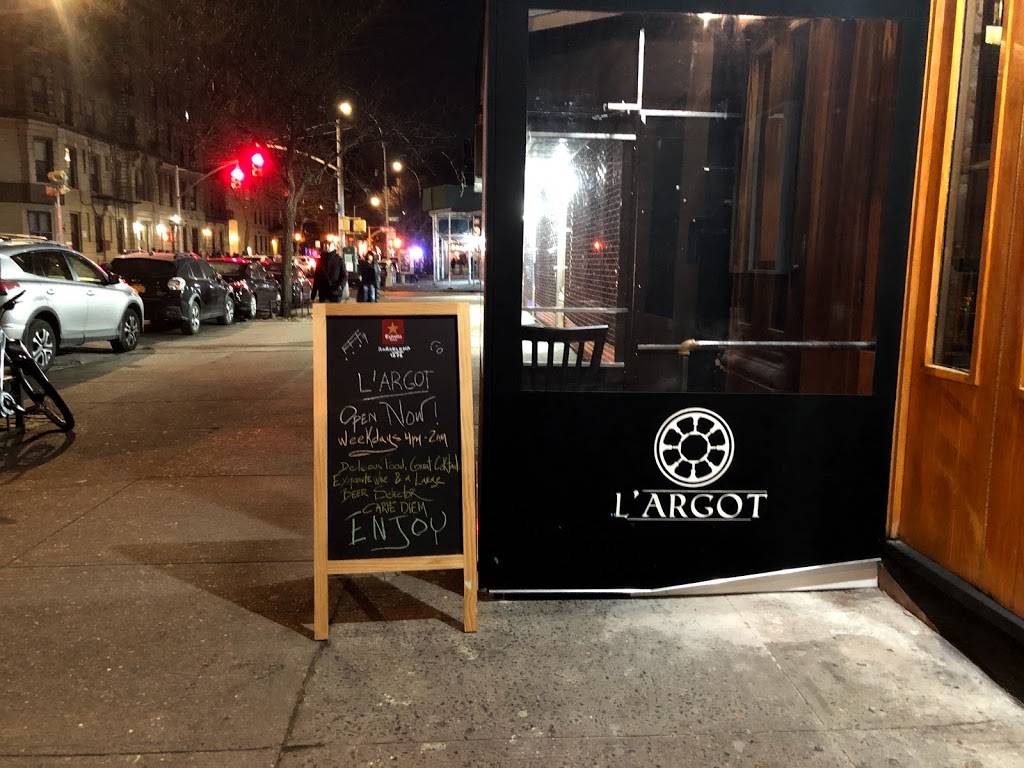 L ARGOT | restaurant | 142 Hamilton Pl, New York, NY 10031, USA | 6468580312 OR +1 646-858-0312