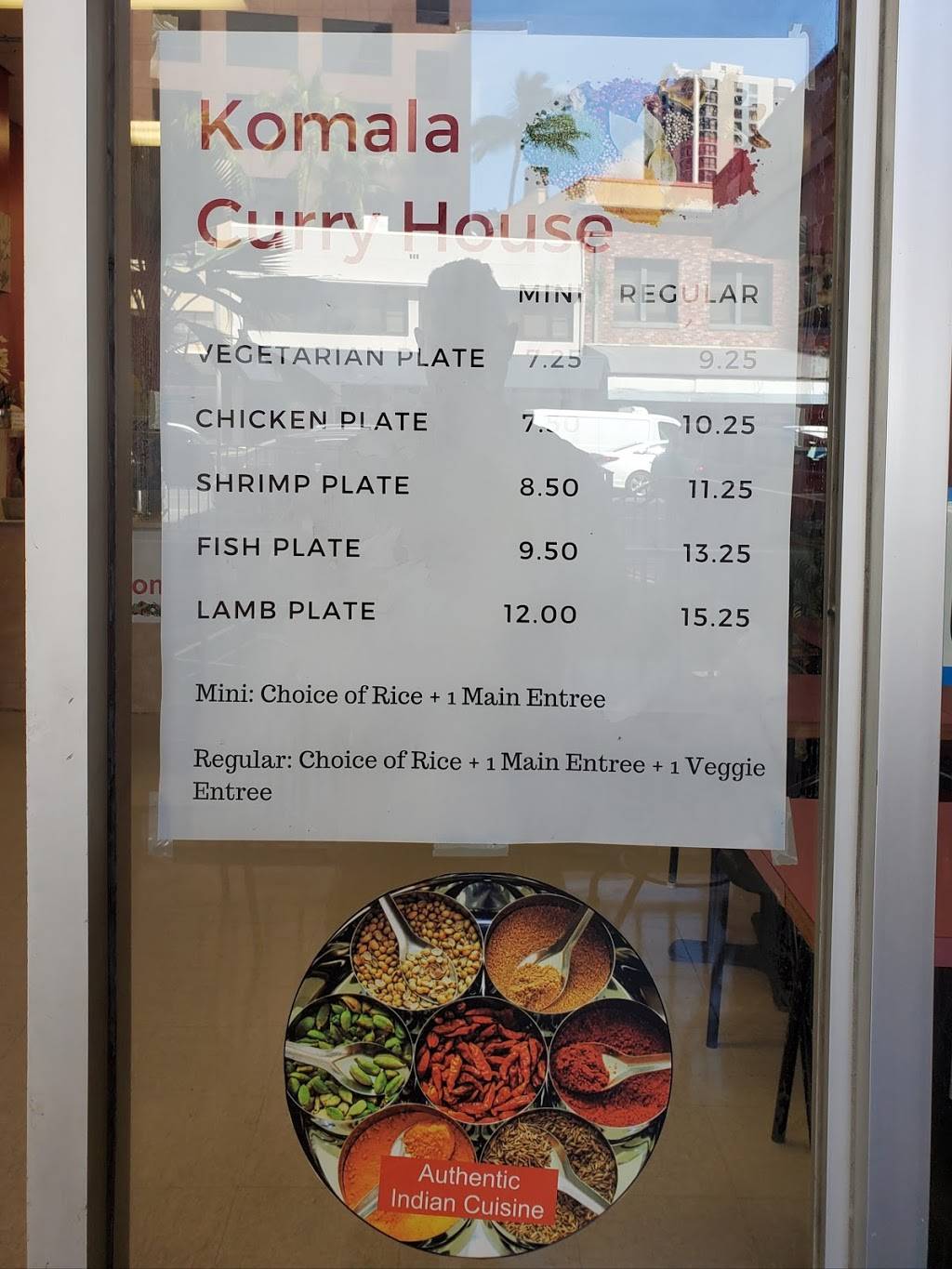 Komala Curry House | restaurant | 1111 Bishop St #104, Honolulu, HI 96813, USA | 8084987484 OR +1 808-498-7484