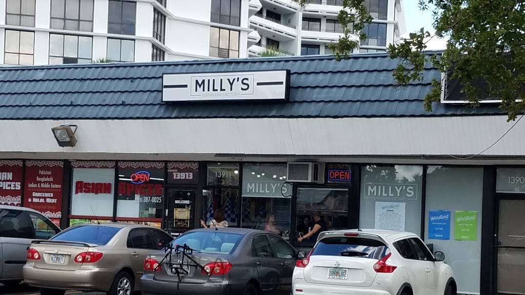 Millys Empanada Factory | restaurant | 13911 SW 66th St, Miami, FL 33183, USA | 3057911848 OR +1 305-791-1848